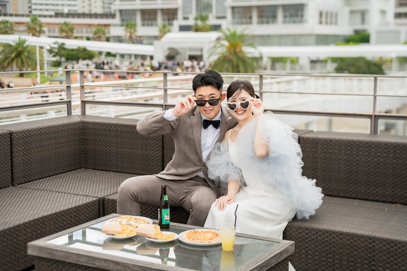結婚式後撮り